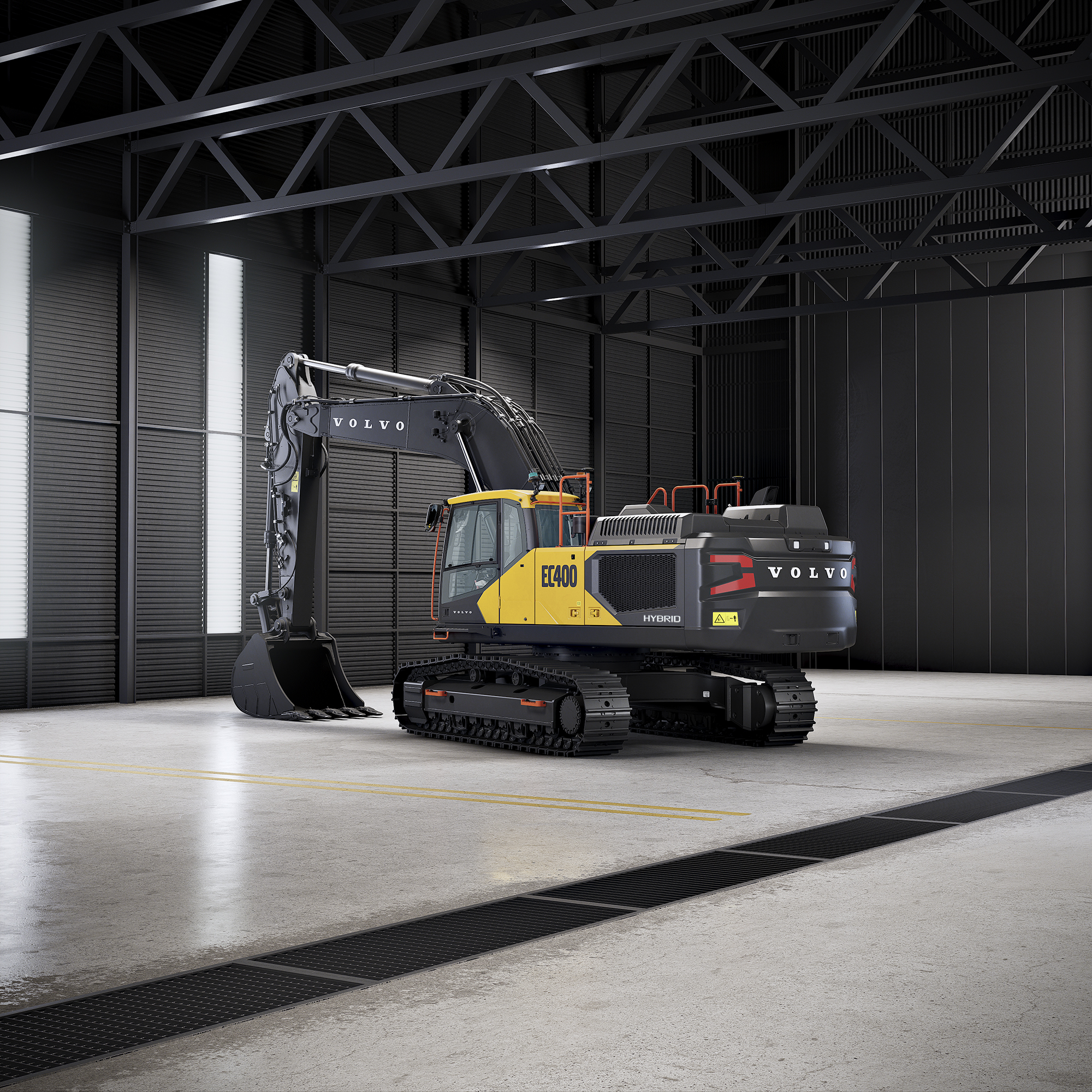 Volvo CE apporte la technologie hybride aux pelles de nouvelle génération