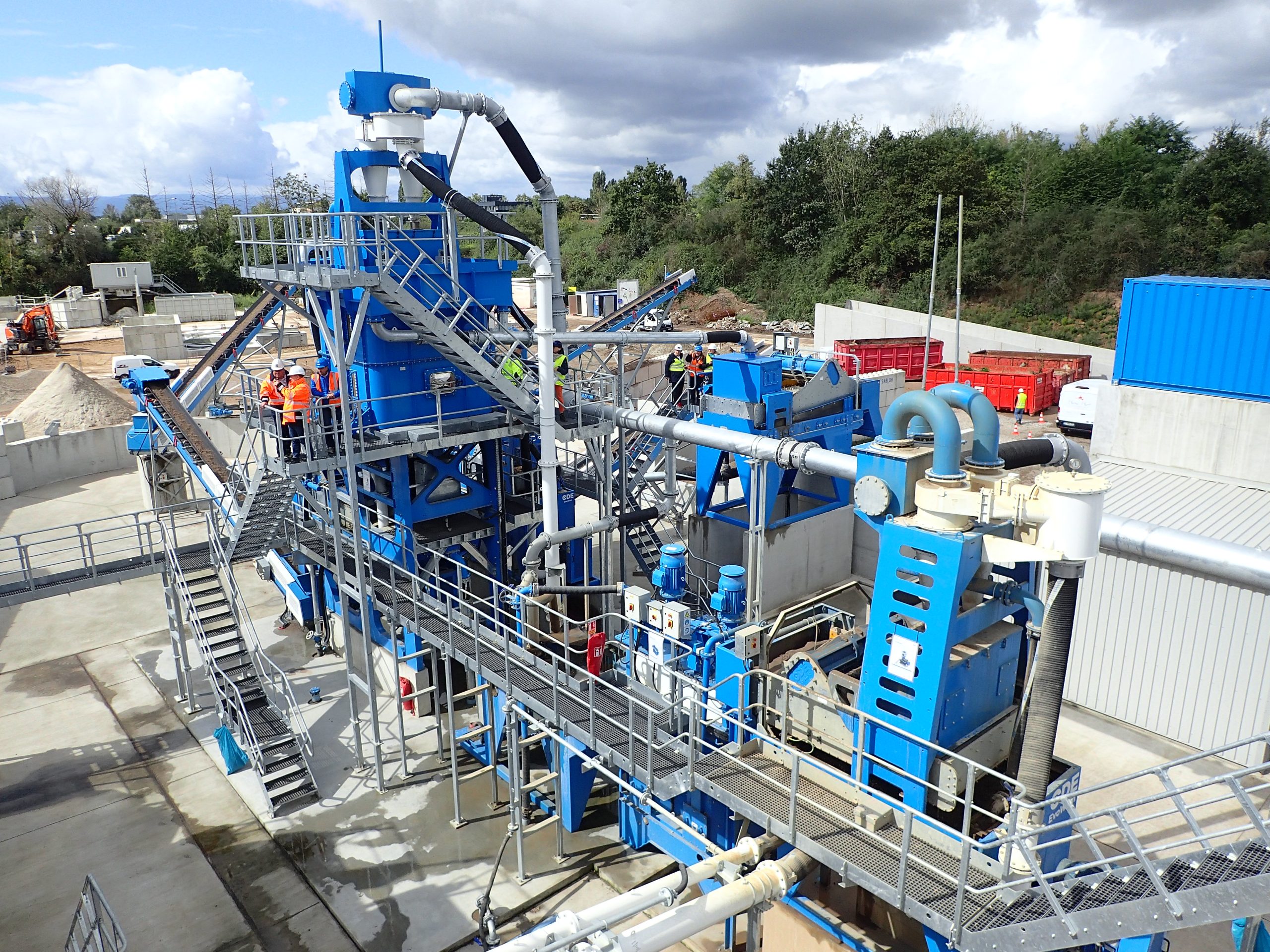 En Alsace, la société Spiess traite les terres de déblai avec CDE