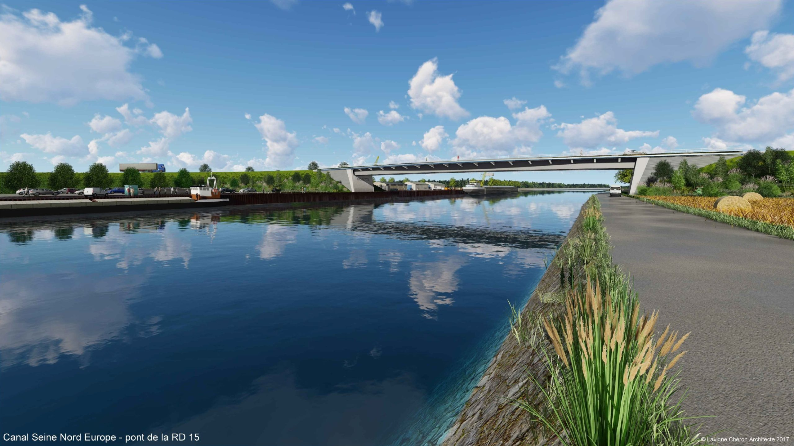 Canal Seine-nord Europe : l’UE débloque 300 M€ supplémentaires