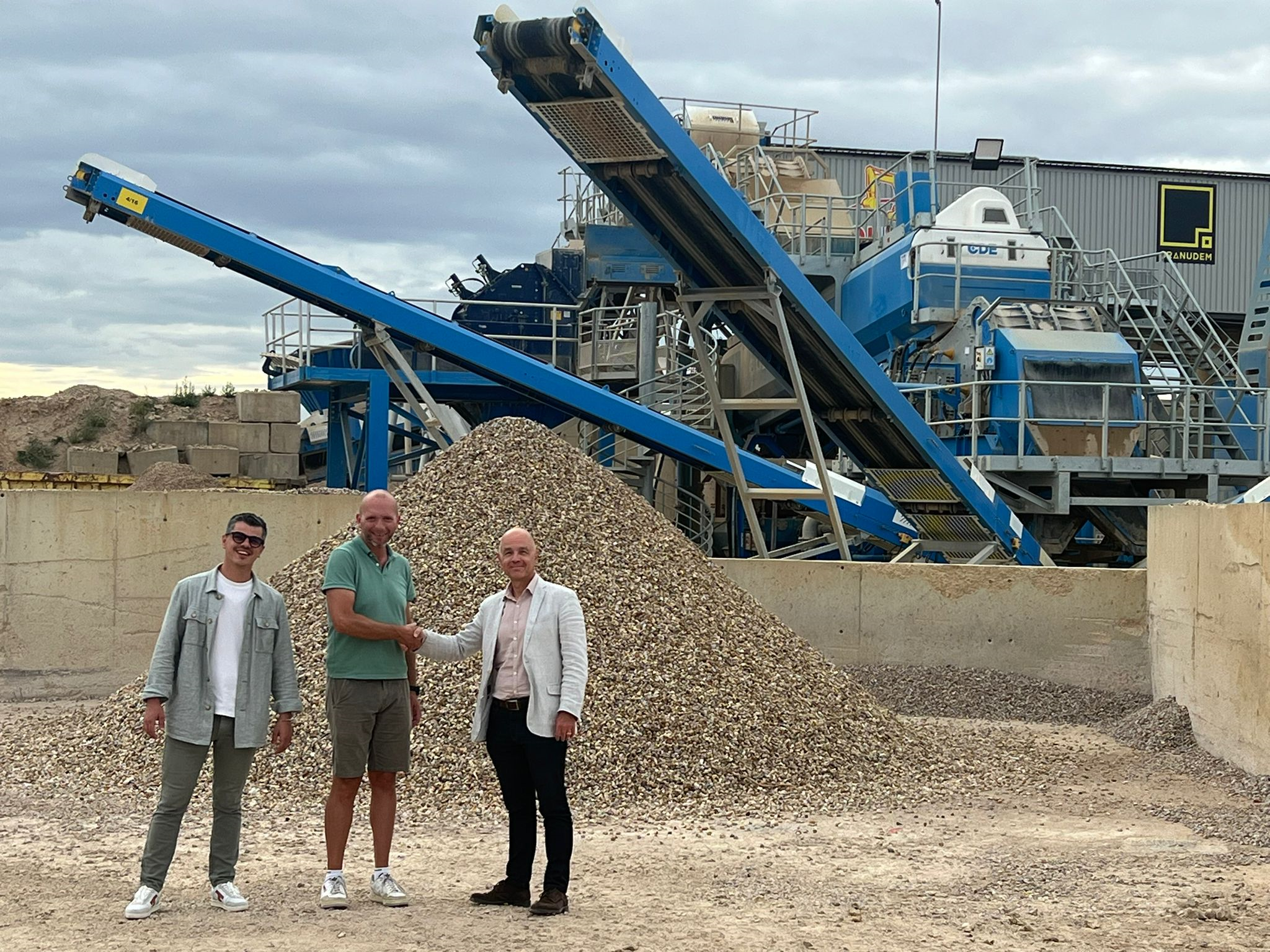Agyre et Granudem créent un label pour accélérer l’utilisation des granulats recyclés CE2+