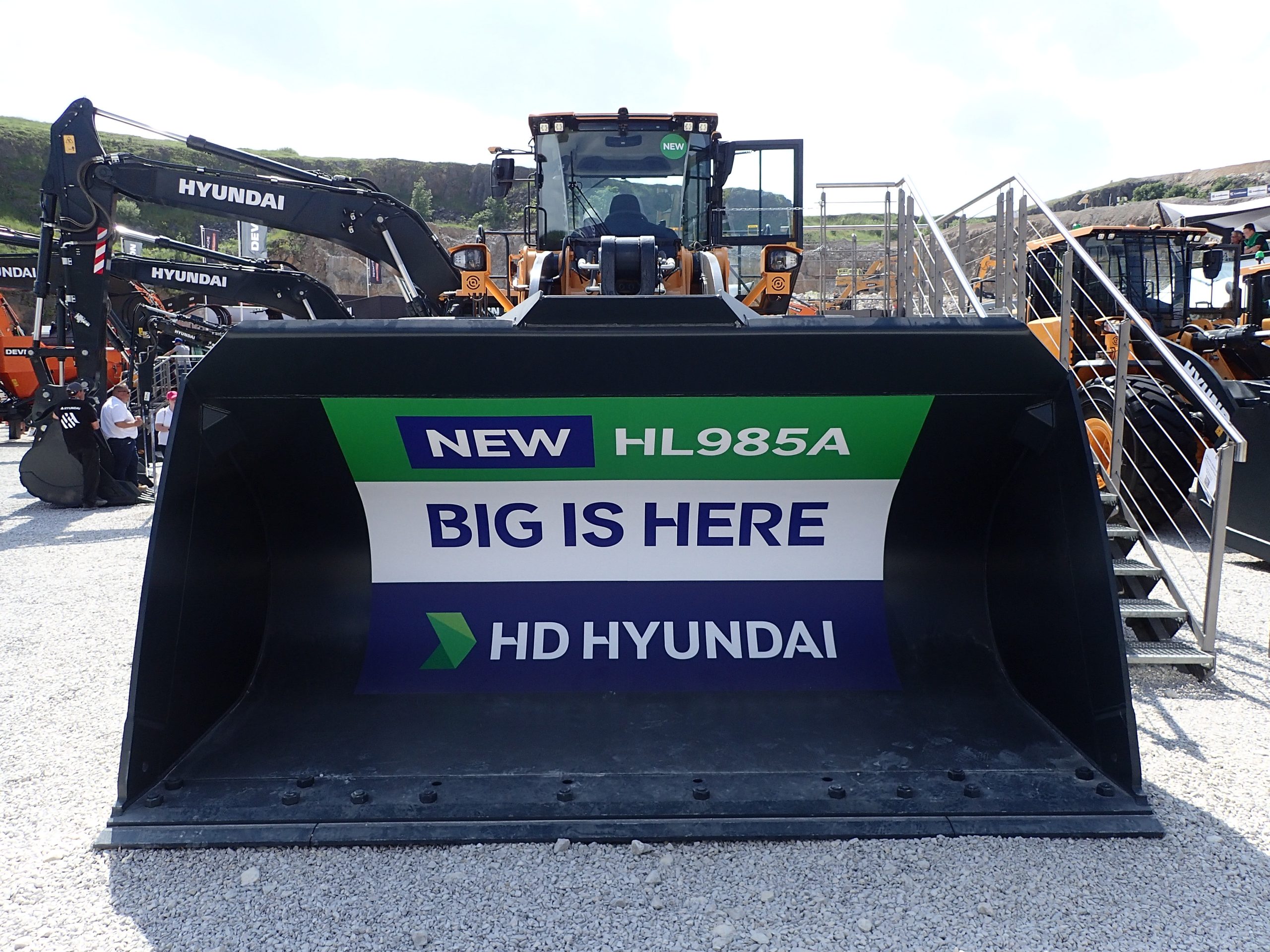 A Hillhead, Hyundai CE voit grand