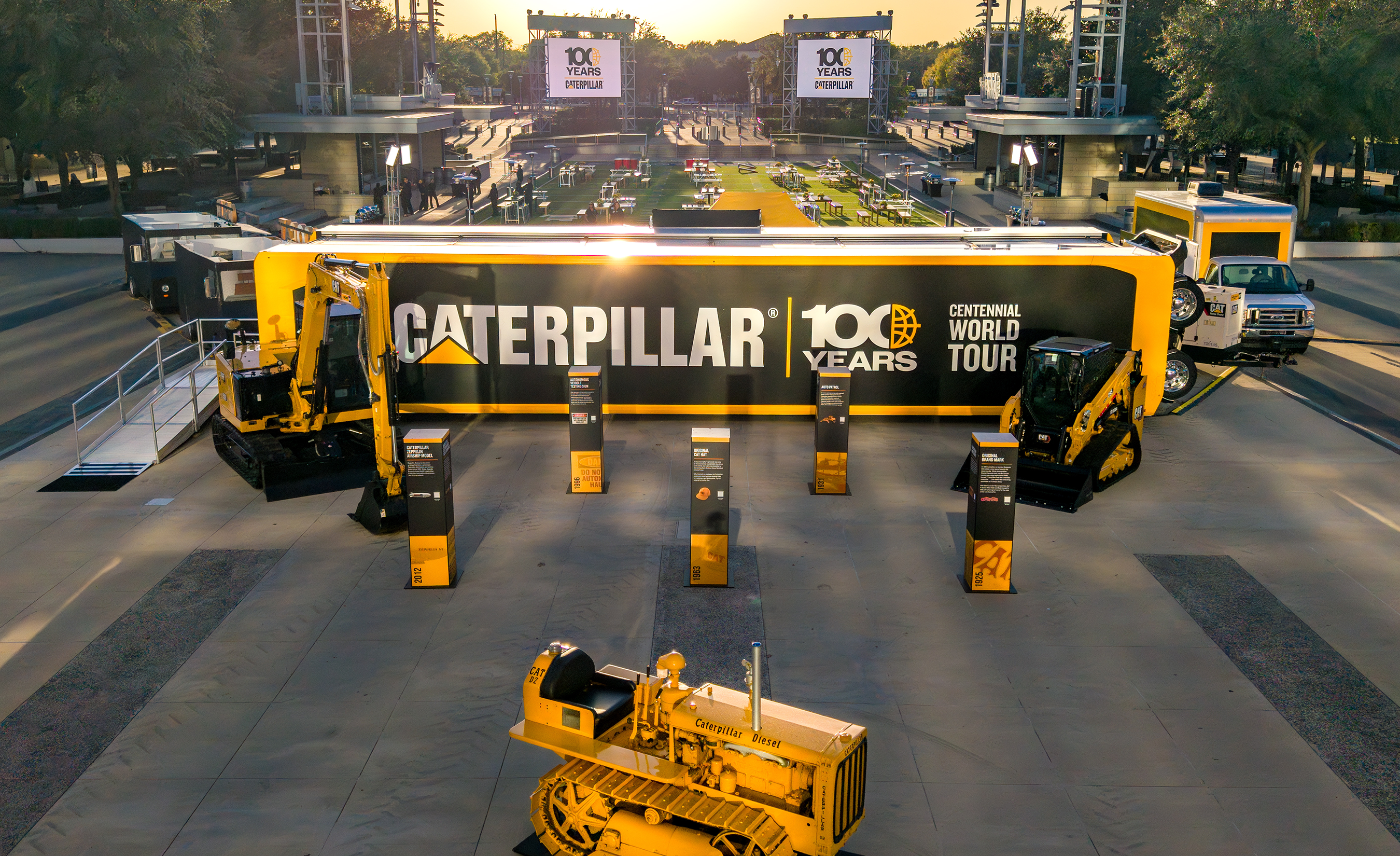 Caterpillar fêtera ses 100 ans le 15 avril