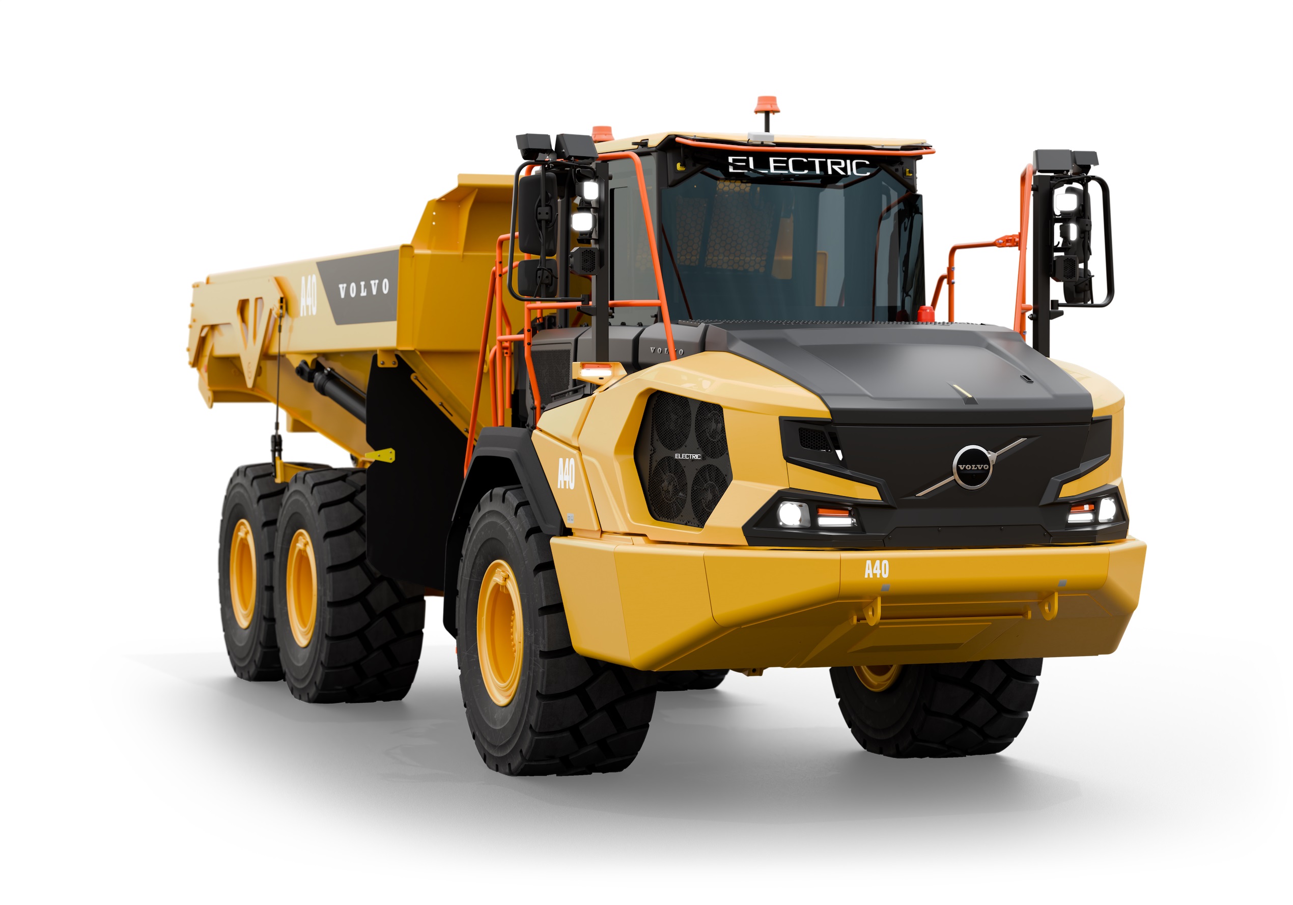 Les nouveaux tombereaux articulés électriques en gamme lourde de Volvo CE