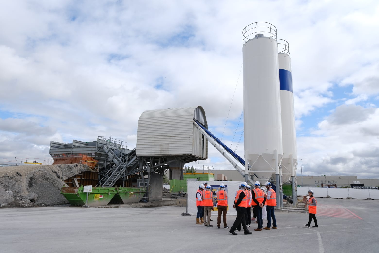 NGE inaugure sa 20e plateforme Revama à Aulnay-sous-Bois