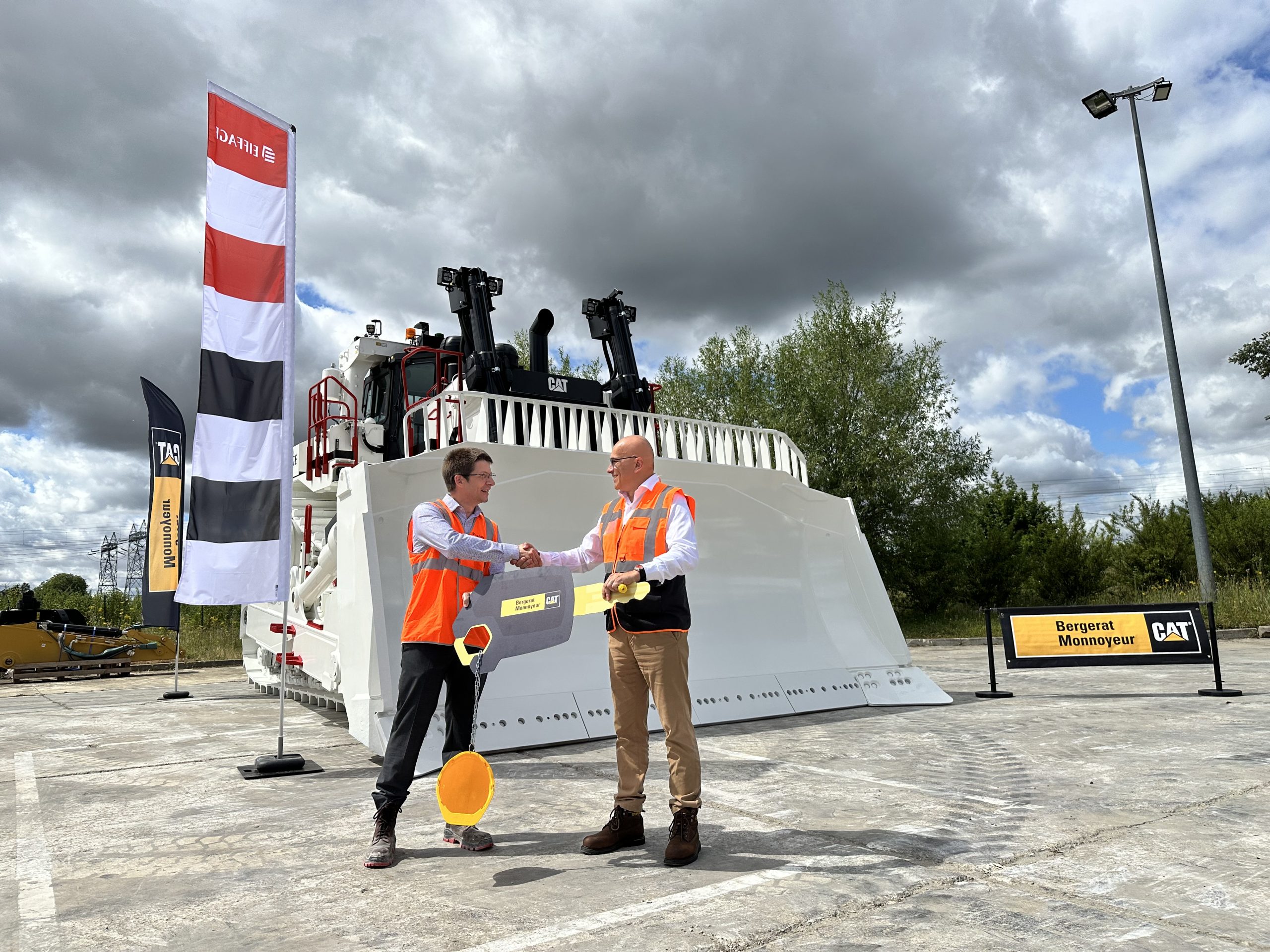 Un bouteur comme alternative au minage