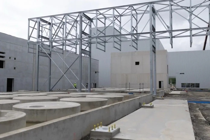 Construction usine Caremag